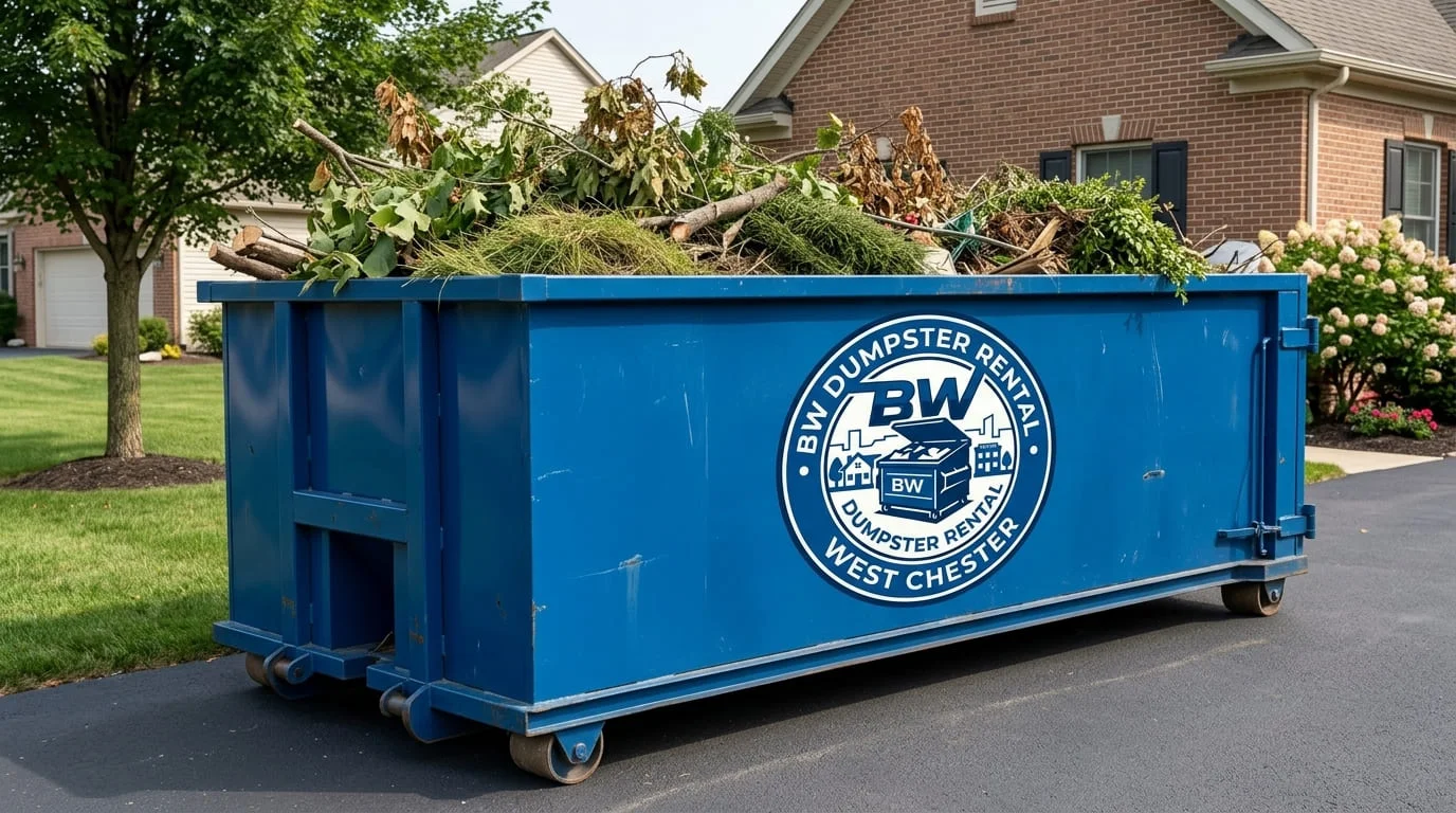 Yard Waste Dumpster Rental West Chester PA